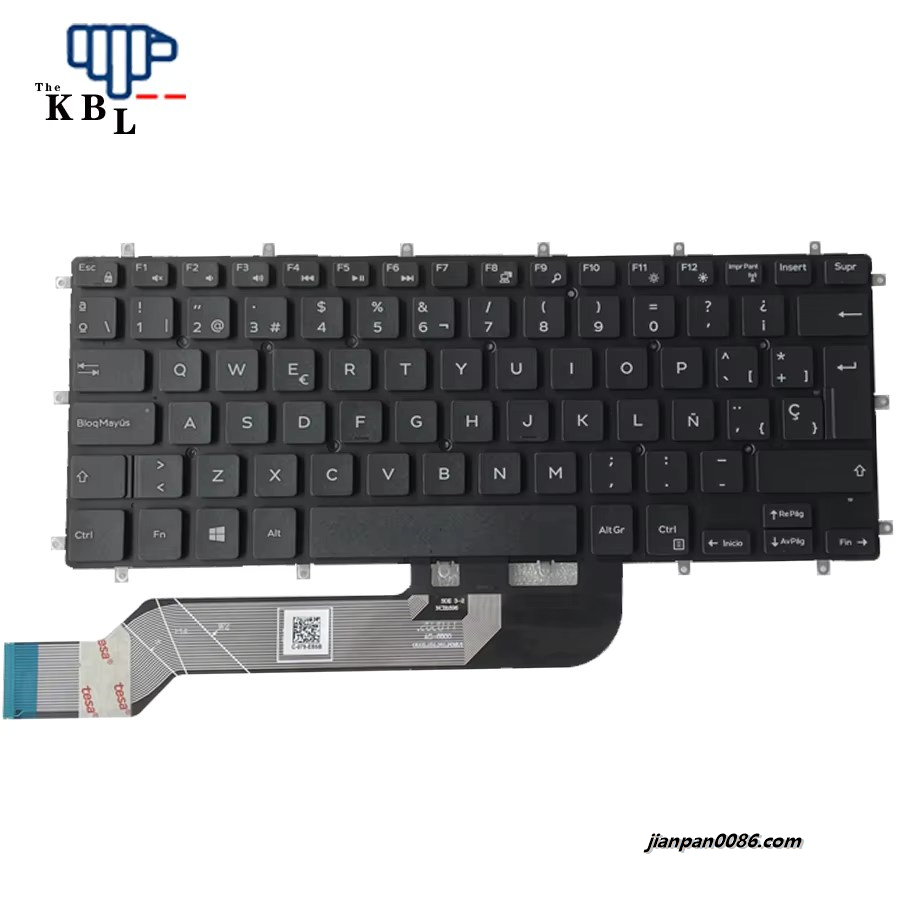 Picture of Original New Czech Language For Dell 7460 7466 7560 Nobacklit Black Laptop Keyboard 0PY9CV PK131Q12A25