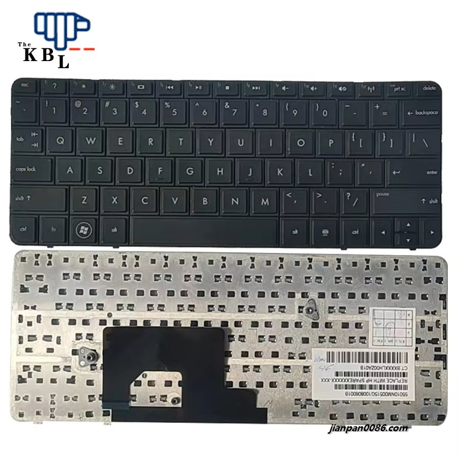 Picture of Original New US Language For HP Mini210-2000 Black Laptop Keyboard LH00ZA01B 18FTDH3567