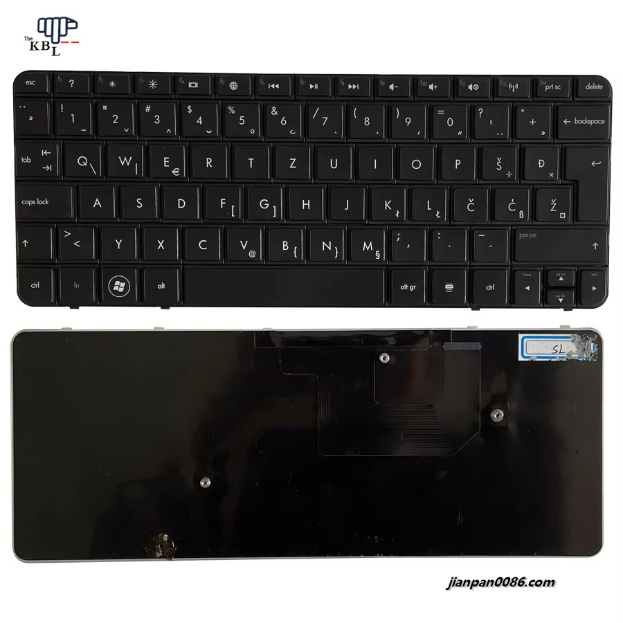 Picture of Original 8292 New SA SL YU Language For HP MINI210-2000 Laptop Keyboard MP-09K86SA-8861