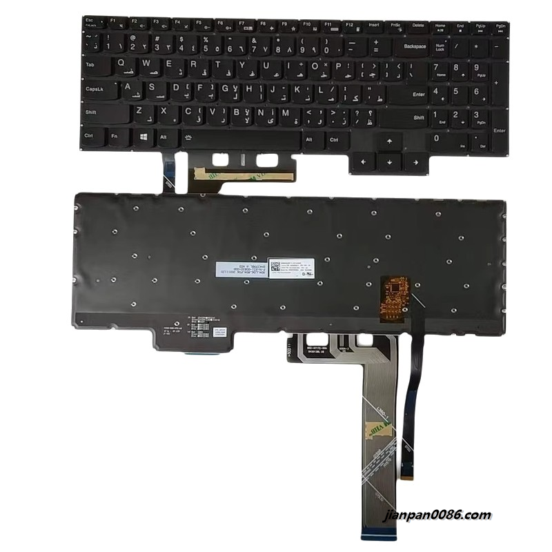 Picture of Original New Arabic Language For Lenovo Legion Y7000 R7000 2020 R7000P 2020 Backlit Laptop Keyboard PK131HV2A06 12PTDH5214