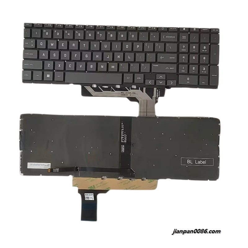 Picture of Oraginal New US language For HP 16-E Grey Backlit Laptop Keyboard  SG-B4250-XUA SN1B70B60 PK137IDJ00 A545 24PA545 19260