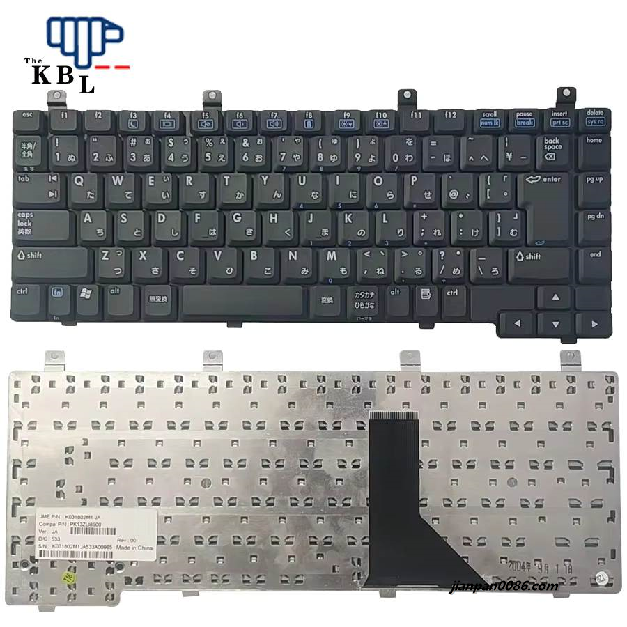 Picture of Original New Japanese Language For HP v5000 Black Laptop Keyboard PK13ZLI8900 2PTDH3568