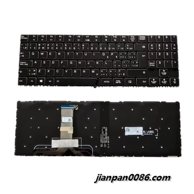 Picture of Original New Canada Layout For Lenovo Legion Y520 Y720 Black Backlight Laptop Keyboard V160420NK1-EF PK131DG3A17 17018  7PTDH8320