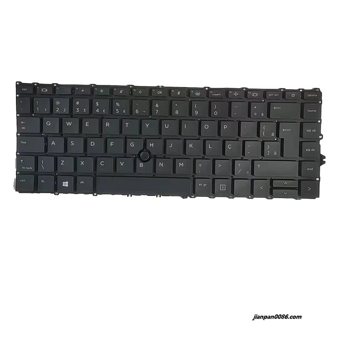 Picture of Original New Brazil Language For HP 840 G7 Black Backlight Laptop Keyboard SG-2140-40A SN9191BL2 1PA537 19218