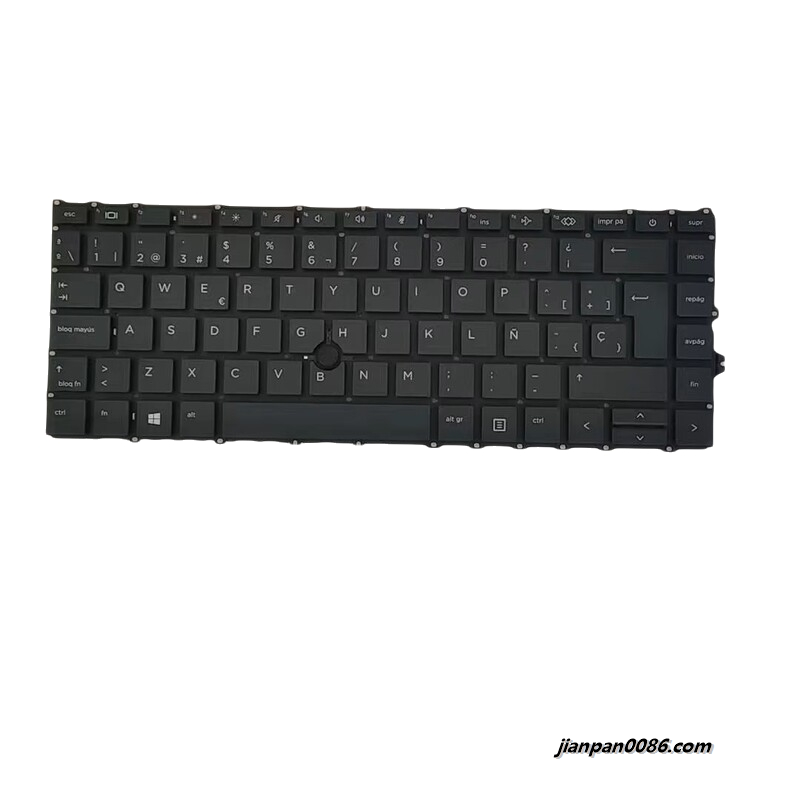 Picture of Original New Spanish Layout For HP 840 G7 Laptop Black Keyboard SG-2130-2EA SN91911 16543 1PTDH4424