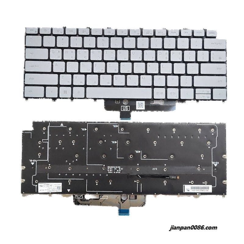 Picture of Oraginal New Korean Language For Dell XPS 13 9315 Laptop Keyboard SG-B1600-XRA SN2122B PK133Q71A05 DP/N:03VM8R S034