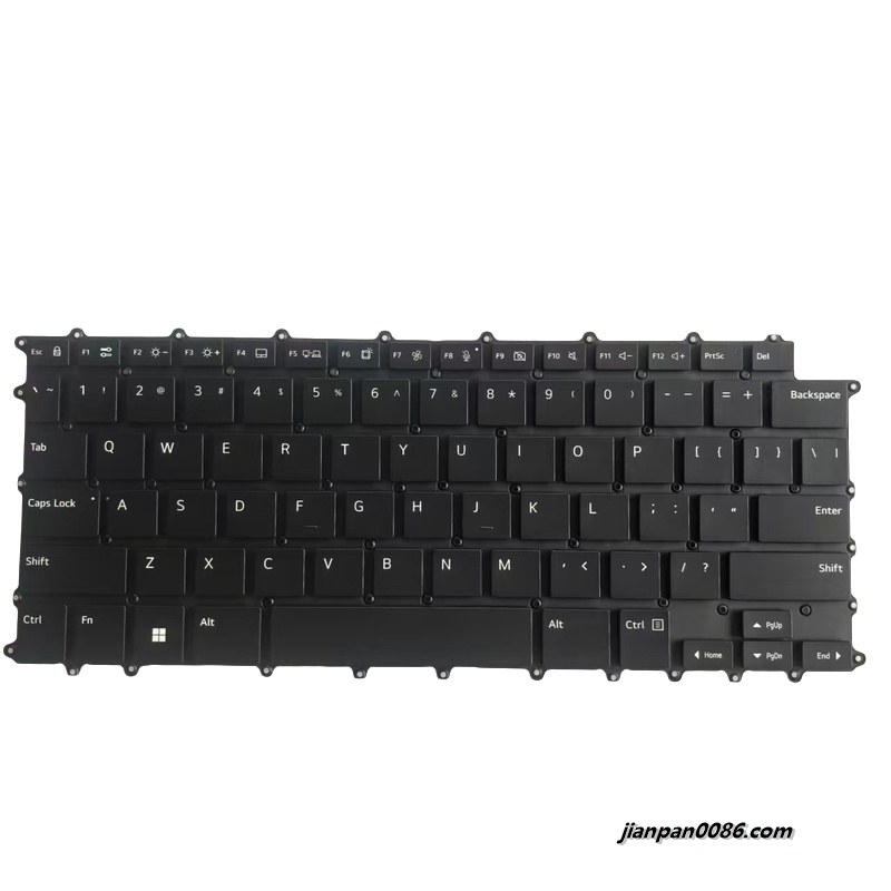 Picture of Original New US Language For Dell Latitude SG-B4160-XUA Black Backlight Laptop Keyboard AENLKU00010 SN8B10BU0 HK