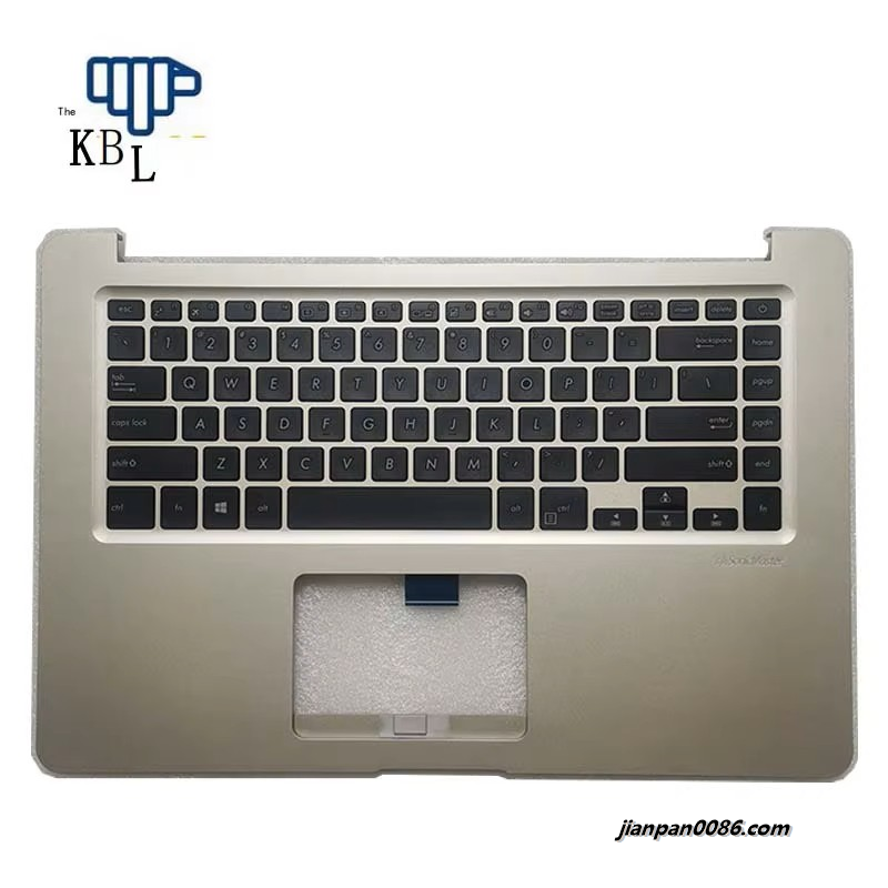 Picture of Original New US Language For ASUS S15 S510UA X510UA V580Q Laptop Keyboard Upper Case Cove UQ-1A K/B_(US)_MODULE/AS 1PA414