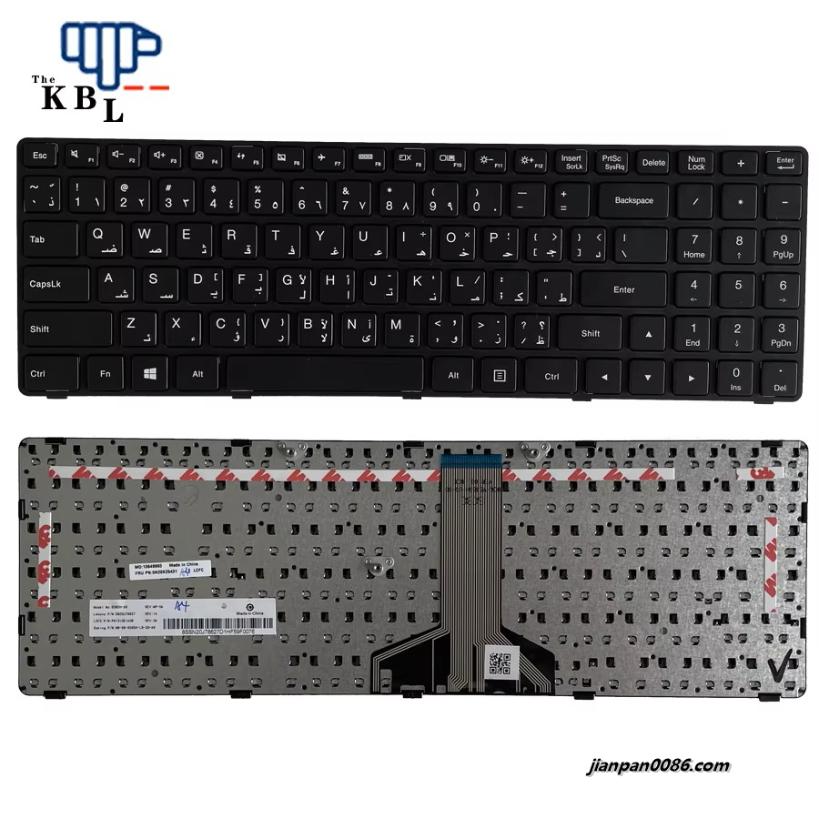 Picture of Original New Arabic Language For Lenovo 100-15 B50-50 100-15IBD Black Middle Cable Laptop PK1310E1A06 1PE442