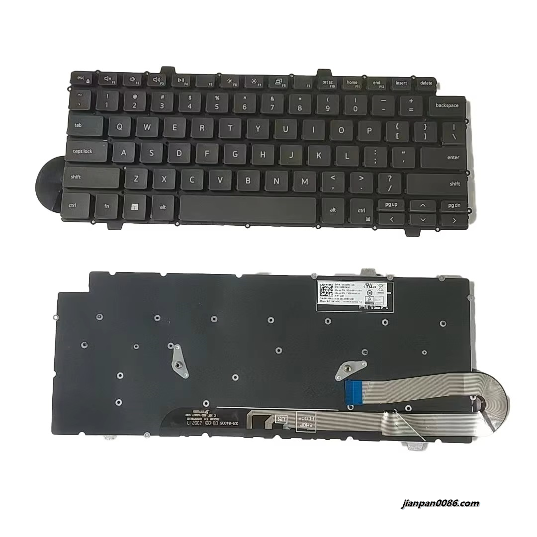 Picture of Oraginal New US Language For Dell Latitude E3120 Black Nobacklight Laptop Keyboard SG-A5010-XUA 39PA541 19248