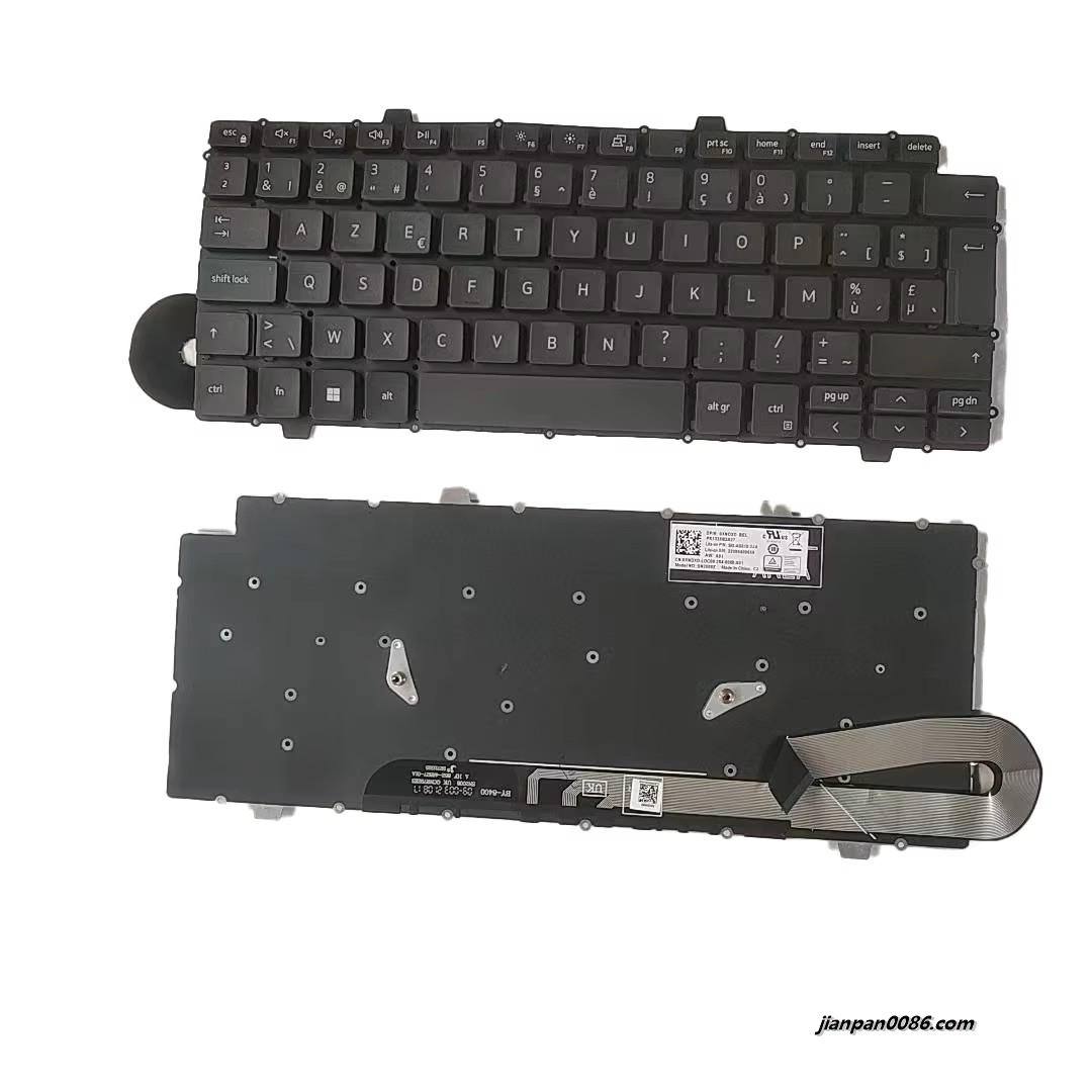 Picture of Oraginal New Belgium Language For Dell Latitude E3120 Black Nobacklight Laptop Keyboard SG-A5010-2JA SN2008Z 3PA541 19250