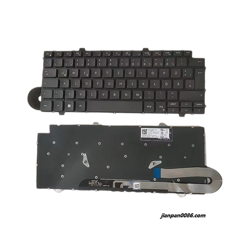 Picture of Oraginal New Germany Language For Dell Latitude E3120 Black Nobacklight Laptop Keyboard SG-A5010-2DA 3PA541 19251
