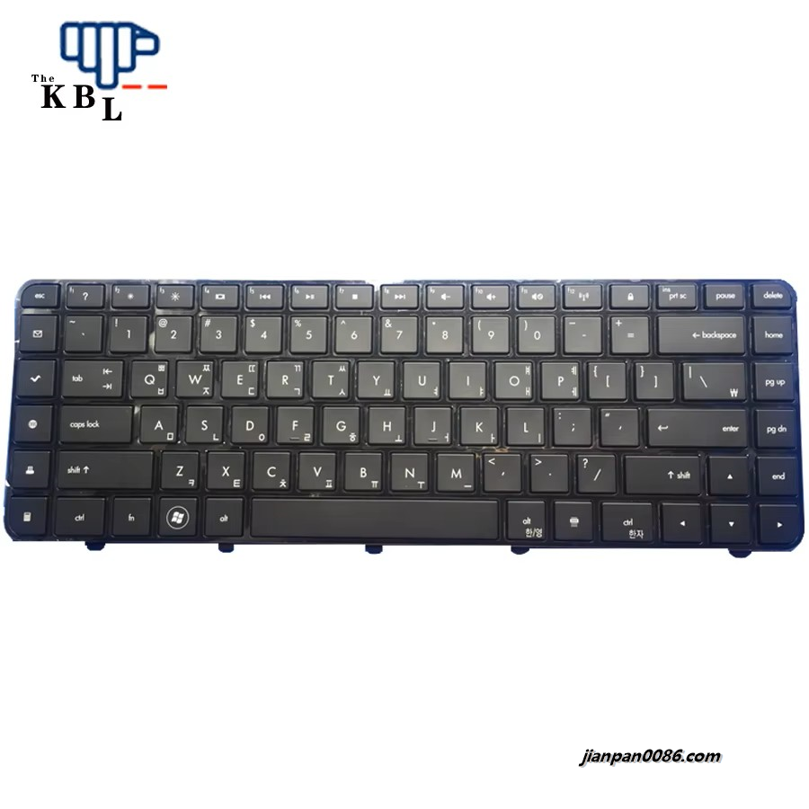 Picture of Original New Korean Language For HP Pavilion DV6-3100 DV6-3000 Laptop Keyboard AELX6400010 606745-AD1 PNAELX6Y00110 4PE62