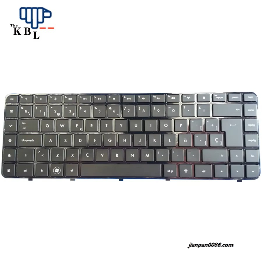Picture of Original New For HP Pavilion DV6-3100 DV6-3000 SP LA Keyboard Teclado 594597-071 38PTDH3578