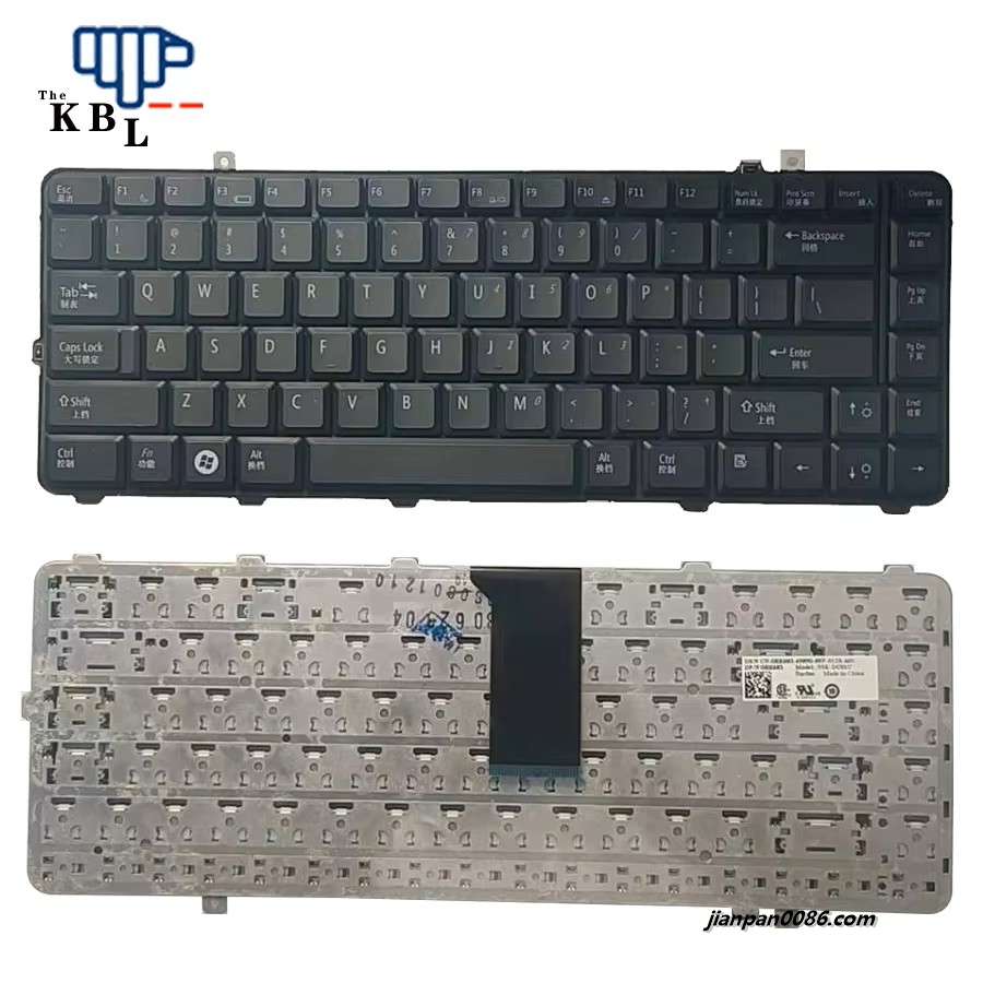 Picture of Original New US Language For Dell Studio 1435 1535 D1535 1531 1536 1537 1555 Black Laptop Keyboard 0RK683 4PTDH3580