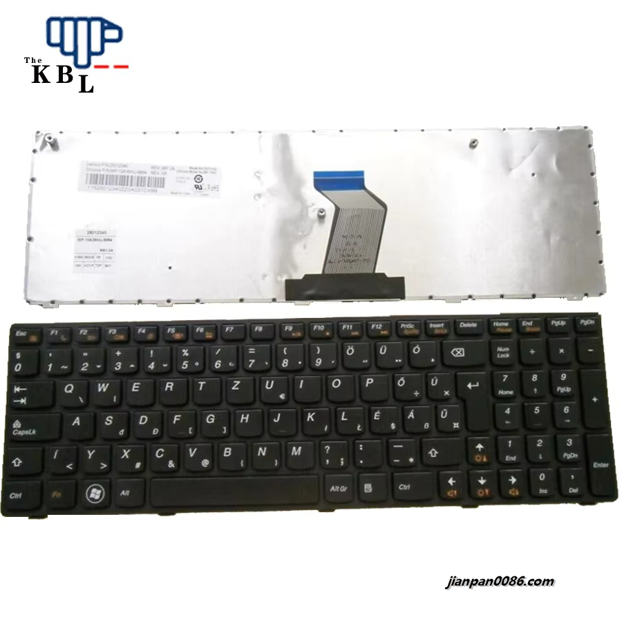Picture of Oraginal NEW Hungry HG For Lenovo Ideapad Z560 Z565 G770 G780 G570 G575 Laptop Keyboard 25012340
