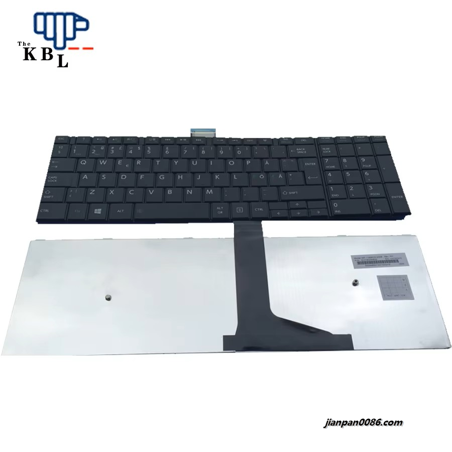 Picture of Original New NR NOR DN Language For Toshiba Satellite C50 C50-A C50D-A C55D Keyboard MP-11B96DN-930B