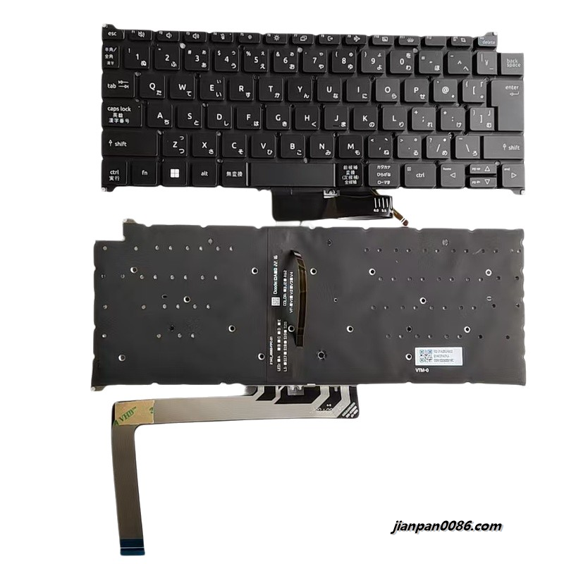 Picture of Original New Japanese Layout For Acer S3 Swift 3 SF314-51 Backlit Laptop Keyboard NKI13131TUM PK133TO1A31 F047