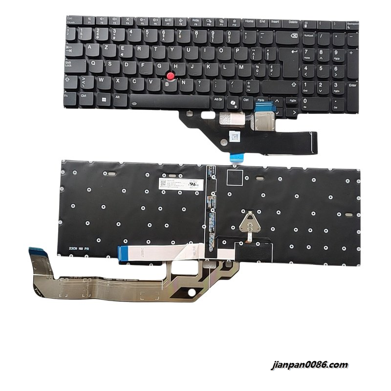 Picture of Original New Belgium Language For Lenovo Thinkpad E16 Gen1 Backlit Laptop Keyboard 2H-BDUBEL70132 SN21P41402 PK1339G5B13 S064