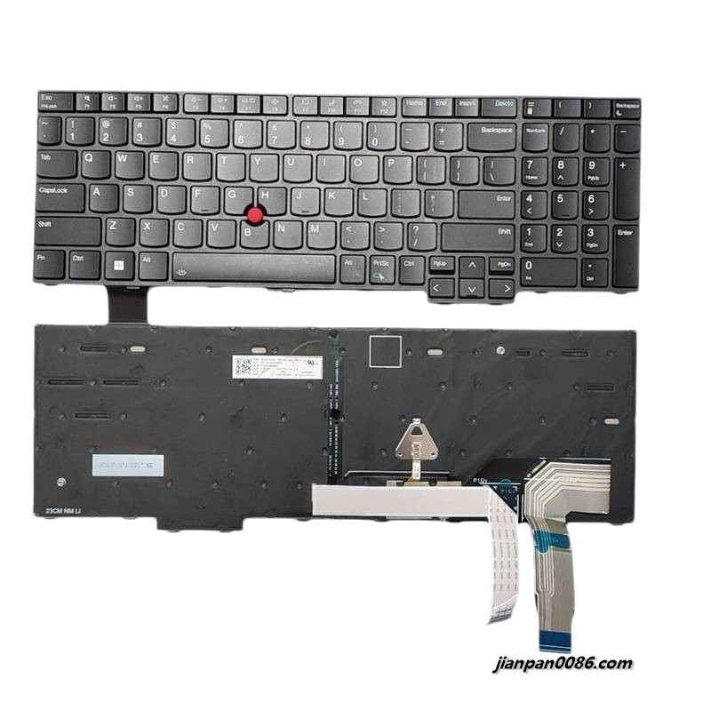 Picture of Original New US Language For Lenovo ThinkPad T16 Black Backlit Laptop Keyboard SG-B1530-XUA SN3103B01 5N21K05078 PK132Xx2B00 C145