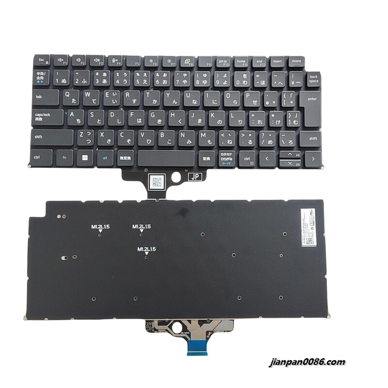 Picture of Original New Japanese Layout For Dell 7340 Laptop Nobacklight Keyboard SG-2760-2VA SN2B00X20 DP/N:0054TC S056