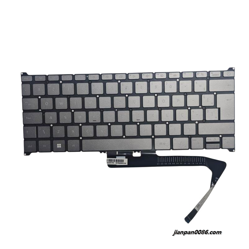 Picture of Original New Brazil Layout For Acer A715-51 Grey Backlight Laptop Keyboard SN7BQ0B01 E927 HK