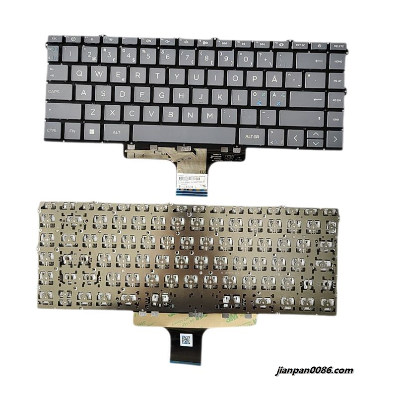 Picture of Original New DN Denmark Layout For HP 14-DW NBacklit Black Laptop Keyboard SG-B3920-3MA SN1B90X30 S073