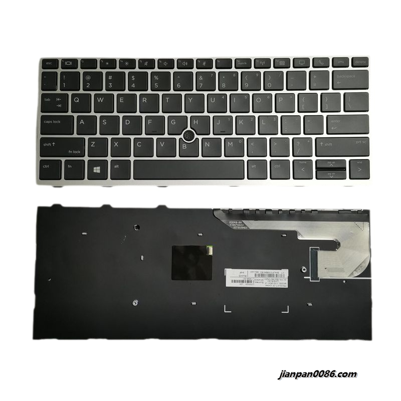Picture of Original New US Language For HP Elitebook 830 G5 735 G5 NBacklight Internal Laptop Keyboard 6037B0135201 5PA426 
