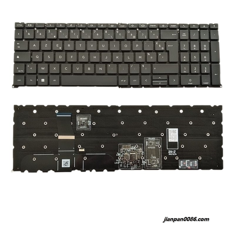 Picture of Original New French Layout For HP ZBook Fury 16 G9 G10 865 G9 Colour Backlit Laptop Keyboard SN1B93B31 SG-B1950-2FA 80PS077 N41903-051 N19205-051