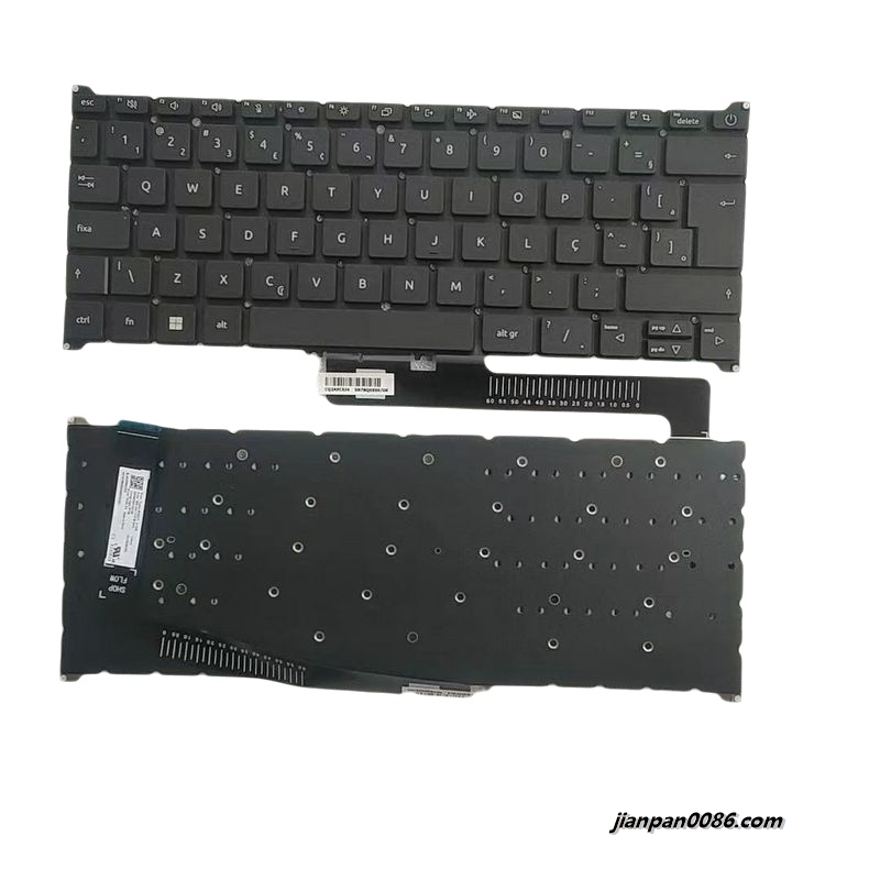 Picture of Original New Brazil Layout For Acer A715-51G Black NoBacklight NK.I131B.043 SN7BQ0X00 TDH9277