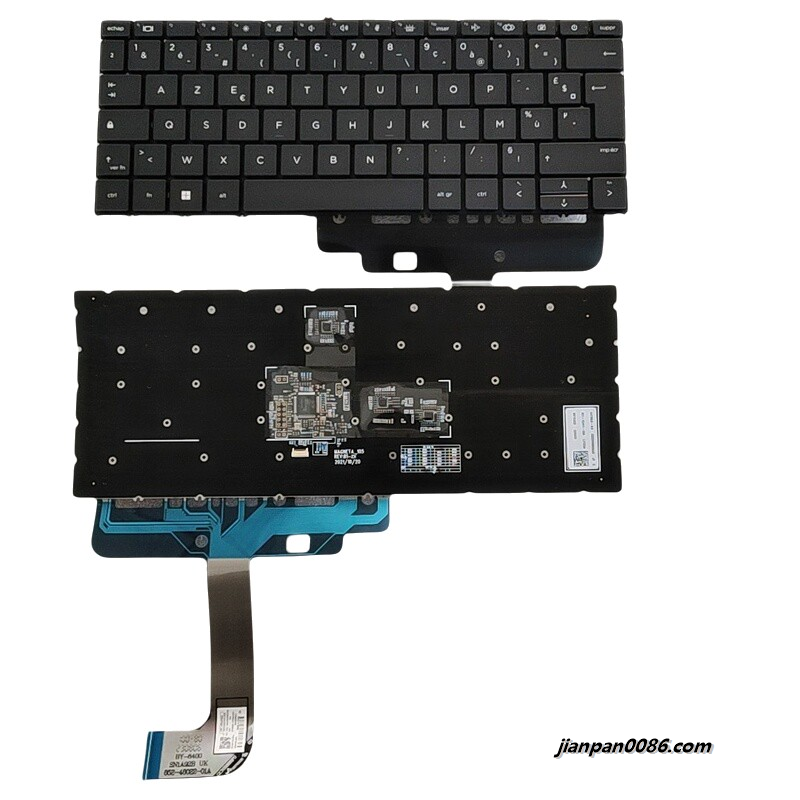 Picture of Original New French Layout For HP ZBook G9 Colour Backlit Laptop Keyboard SG-6120-2GA SN1B92B31 N50700-051 S090
