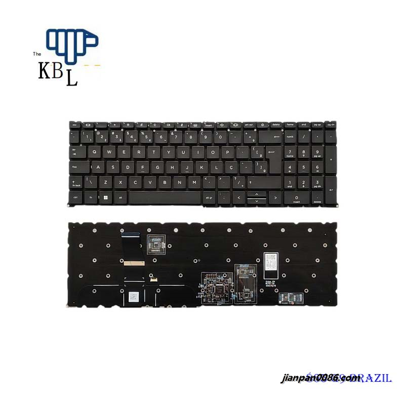 Picture of Original New Brazil Language For HP Fury 16 G9 865 G9 Backlight Laptop Keyboard SG-B1950-40A SN1B93B31 S116