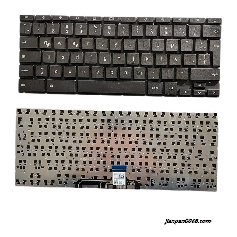 Picture of Original New Latin Layout For HP 14 G10 NoBacklight Black Laptop Keyboard SG-98310-29A SN1A60 S216