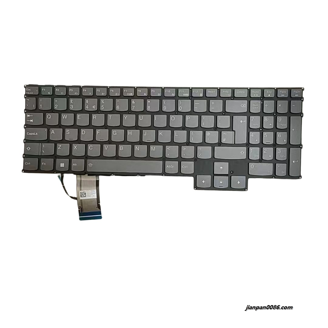 Picture of Original New UK Language For Lenovo Yoga Pro 9 16 Backlit Grey Laptop Keyboard SG-B1720-2BA  SN3117B PK132JM4A12 SN21F36175 C039