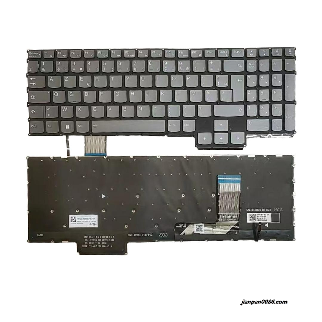 Picture of Genuine New French Language For Lenovo Yoga Pro9 16 Backlit Laptop Keyboard SG-B4300-2FA SN3117B01 PK133X31E10 SN21K23328 C039