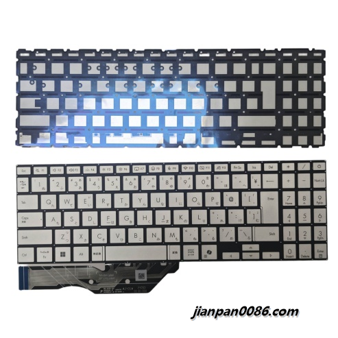 Picture of Original New Japanese Language For Asus SG-C2430-2VA White Laptop Keyboard 0KNB0 E927 HK 