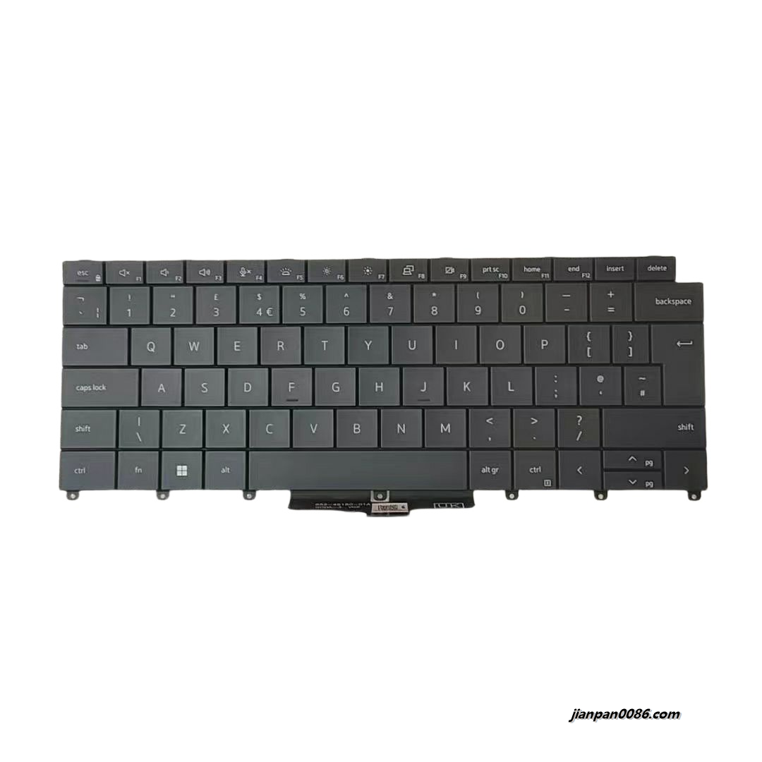 Picture of Original New UK Language For Dell Latitude 9440 Black Backlight Laptop Keyboard SG-B1230-2BA SN2B02B20 PK137492A15 DP/N:0DCCMR C034