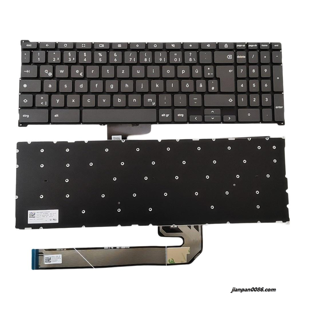 Picture of Original New Germany Layout For Lenovo Chromebook C340-15 Nobacklit Grey Laptop Keyboard SG-B1800-2DA SN31101 S263
