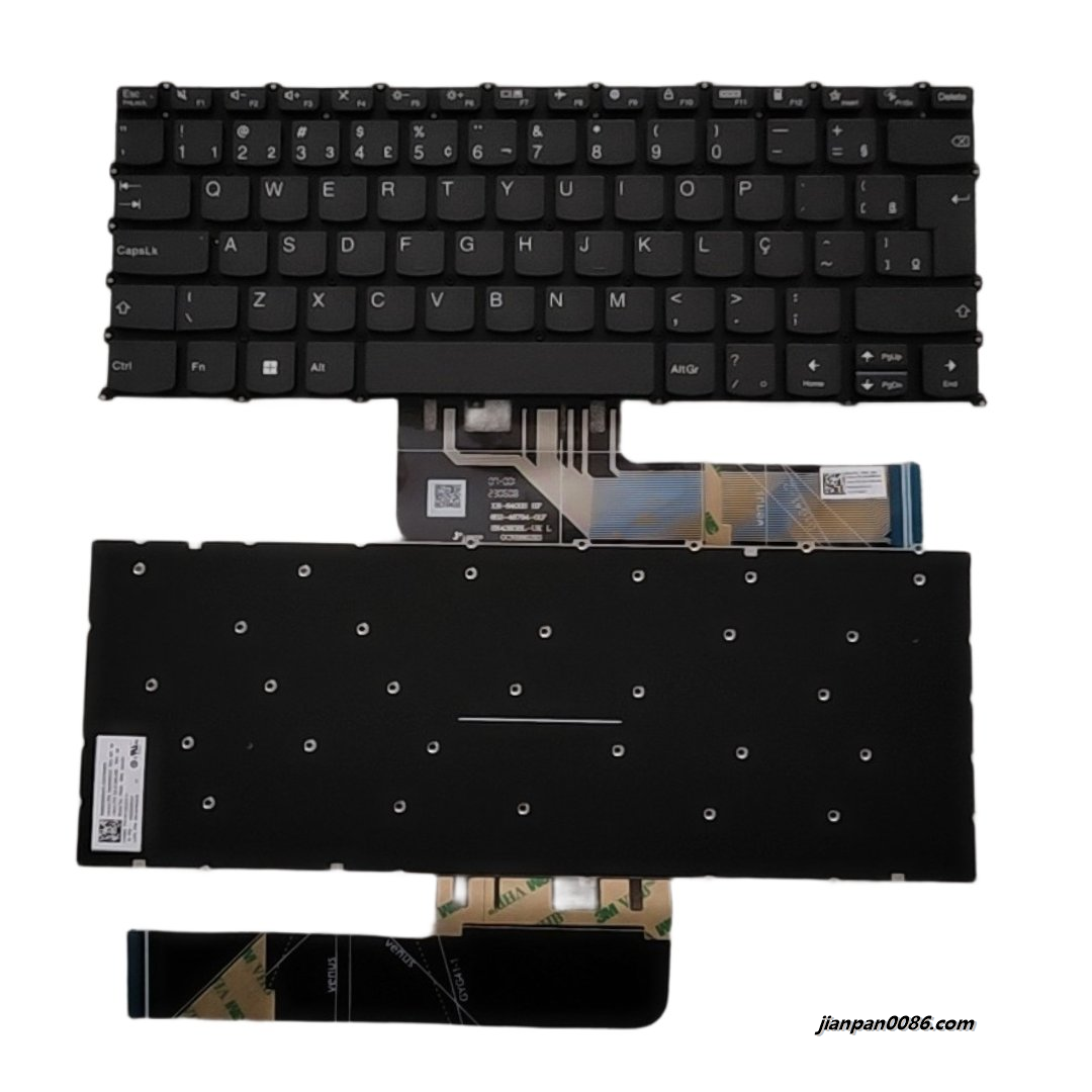 Picture of Original New Brazil Layout For Lenovo Air14 2020 NoBacklit Laptop Keyboard SG-A1900-40A SN4393 PK132UZ2C21 S365