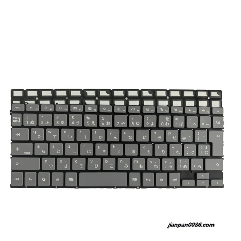 Picture of Original New Japanese Layout For HP SN1E94B30 Grey Backlit Laptop Keyboard Original 913B1-004720A 6037B0314903 1PHKE927