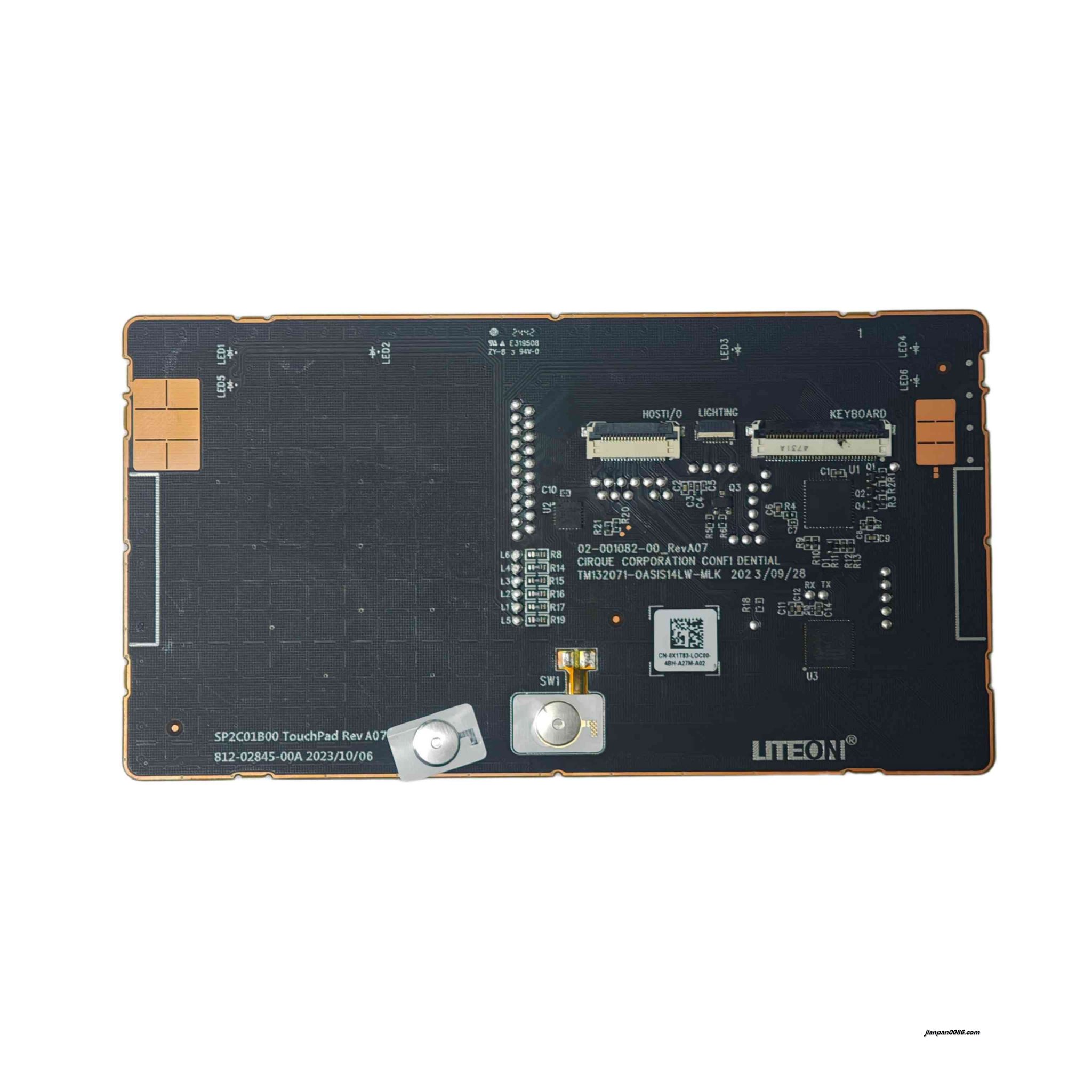 Picture of Original Liteon TM132071 E927 Laptop TouchPad 1P HKNF