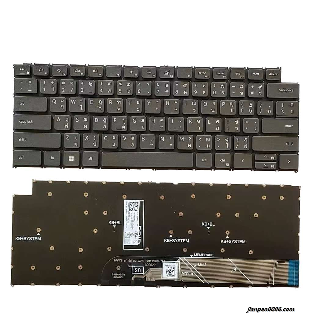 Picture of Original New Thailand Layout For Dell 3420 Laptop Black Keyboard SG-A5740-33A PK13VMF1A07 SN2010C 05P9XY 17187 40TDH9694