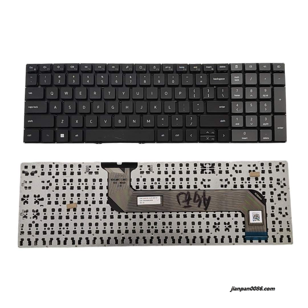 Picture of Original New US Layout For DELL KM7321W NoBacklight Keyboard DLM19C13US-2001W S399