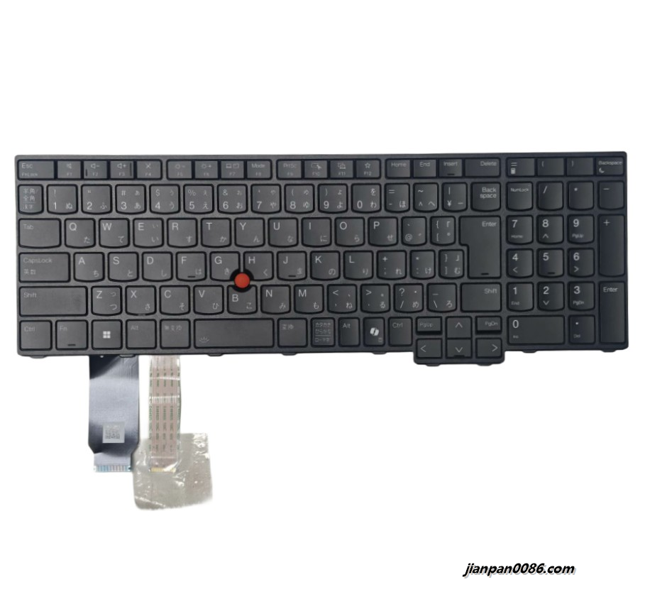 Picture of Original New Japanese Layout For Thinkpad T16 Backlit Laptop Keyboard SG-B6660-2VA SN3C03B00 2PE928