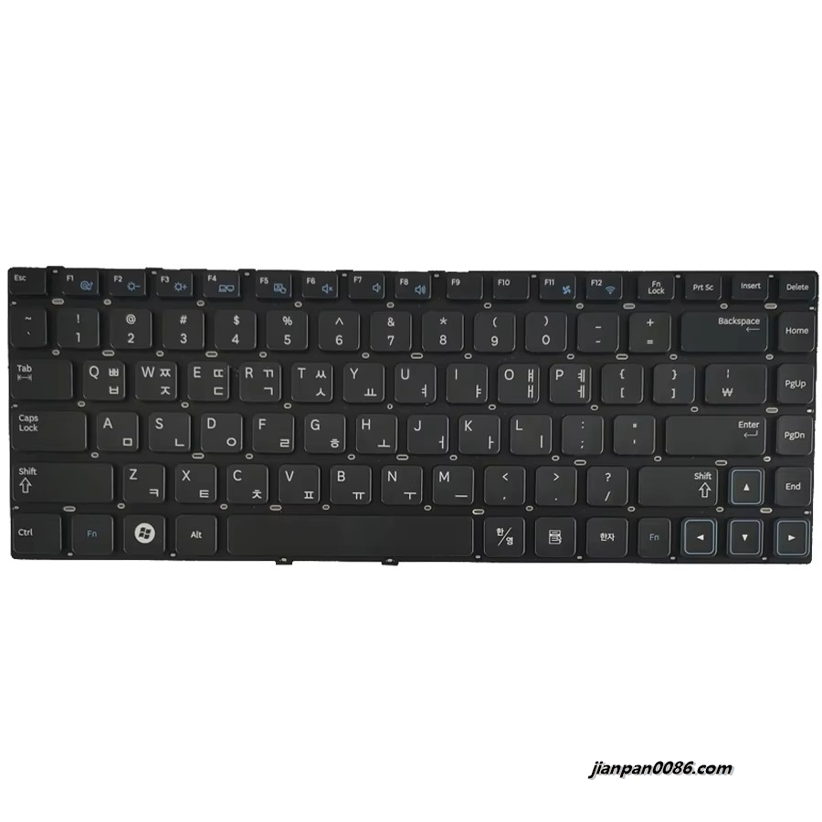 Picture of Oraginal New Korean Language For Samsung 300E4A Laptop Keyboar V127660AS1 E72