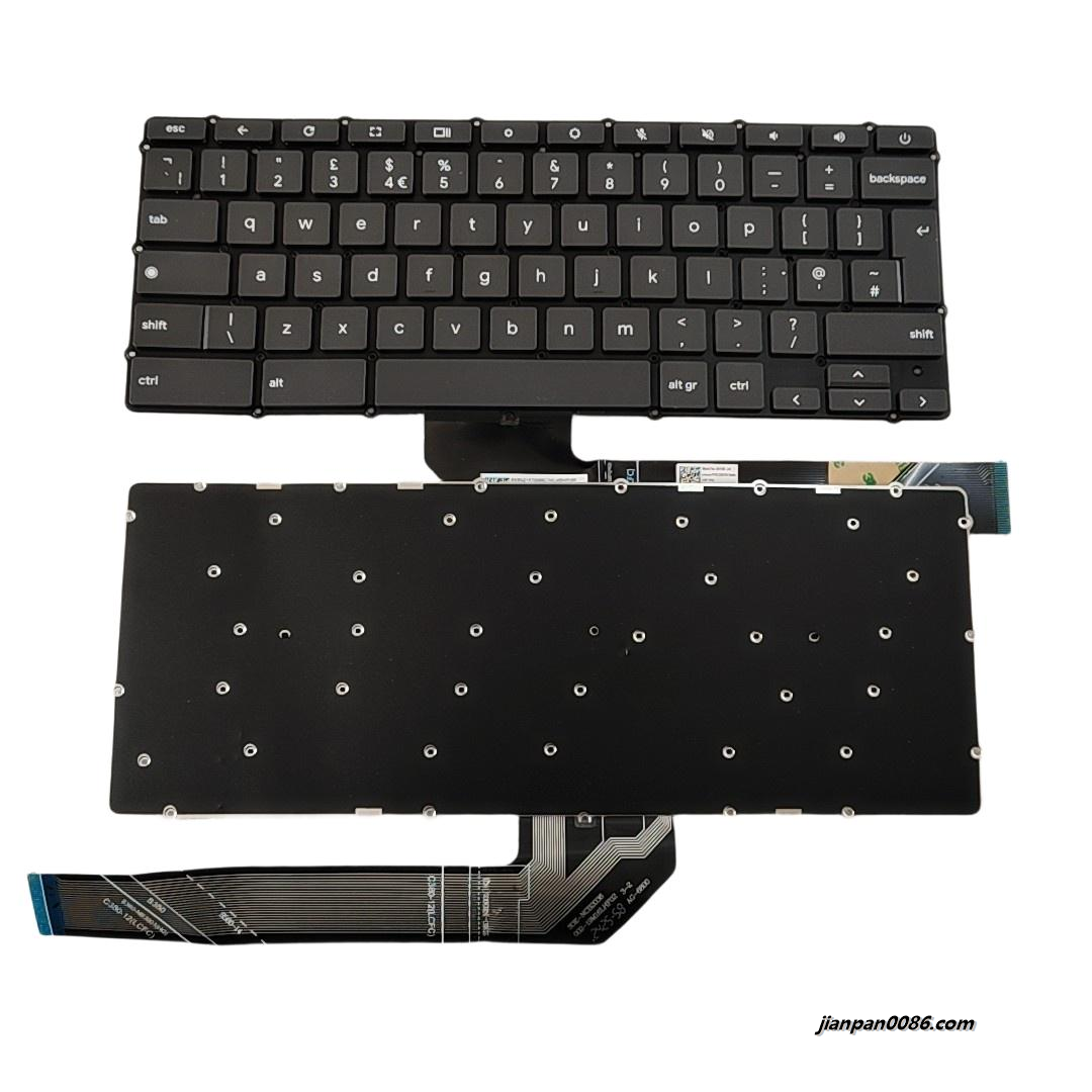Picture of Original New UK Language For Lenovo Chromer CB-13 Grey Google Laptop Keyboard LCM19M16GB-6867 SN21K19999 S074