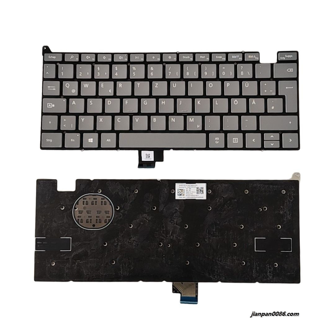 Picture of Original New Germany Layout For Microsof Surface Laptop Go 1943 Keyboard 2H-ACYGMQ10911 S403