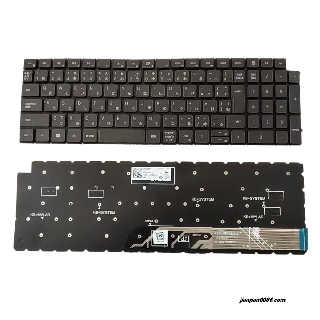 Picture of Original New Japanese Layout For Dell 3520 7590 NoBacklit Laptop Keyboard LM20L70J0-728W DP/N:07P15Y S415