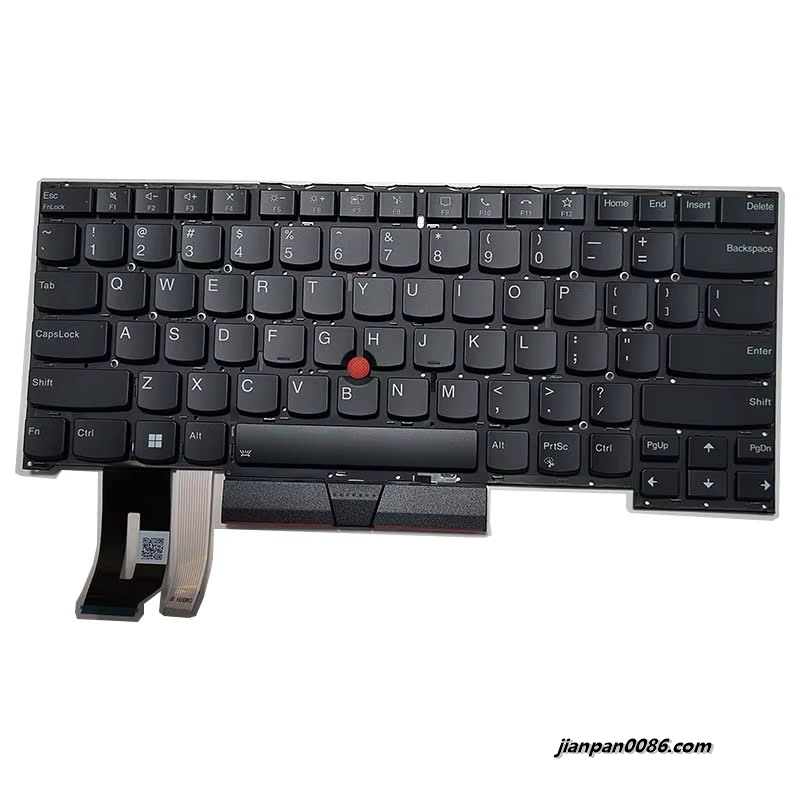 Picture of Original New US Language For Lenovo Thinkpad T490S Black Backlit Laptop Keyboard PK131L51B00 SN20W19559 SG-B3210-XUA