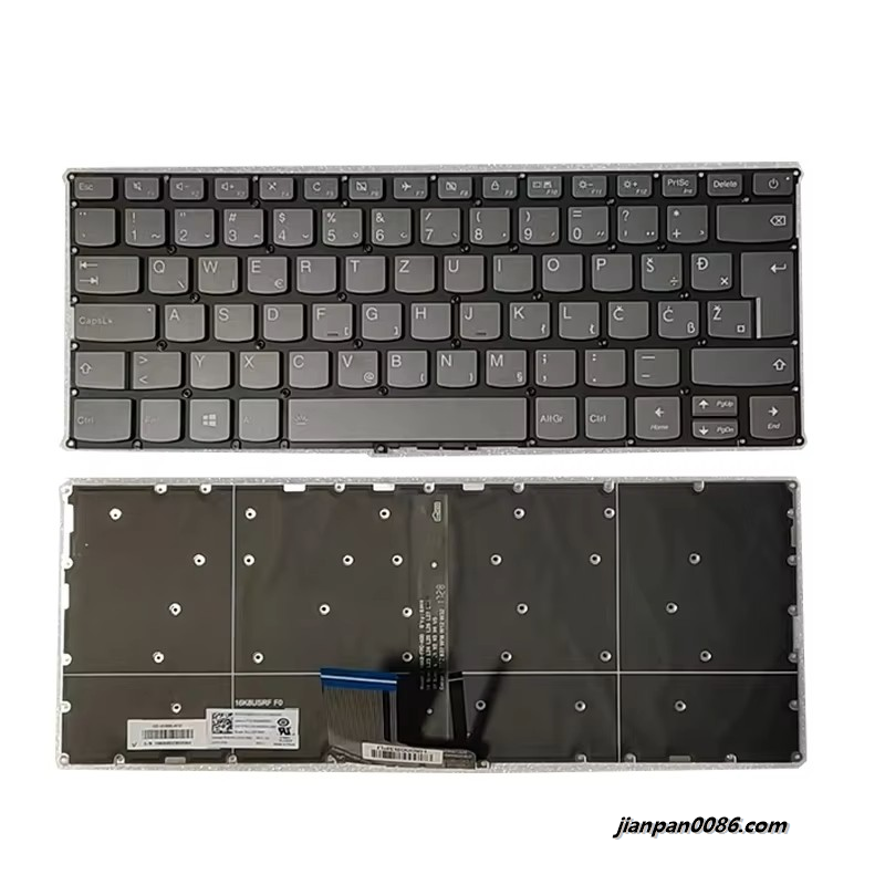 Picture of Original New SA SL YU Layout For Lenovo 720S Black Backlit Laptop Keyboard PK131YA1B25 40P14234TDH8029